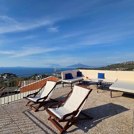 Sun & Relax, Relaxing Location With Seaview Villa Massa Lubrense Kültér fotó