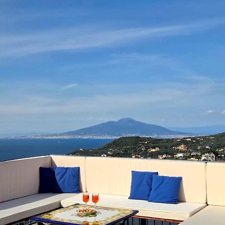 Sun & Relax, Relaxing Location With Seaview Villa Massa Lubrense Kültér fotó